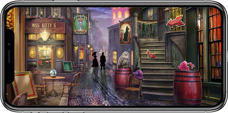 Criminal Case: Mysteries of the Past on mobile device